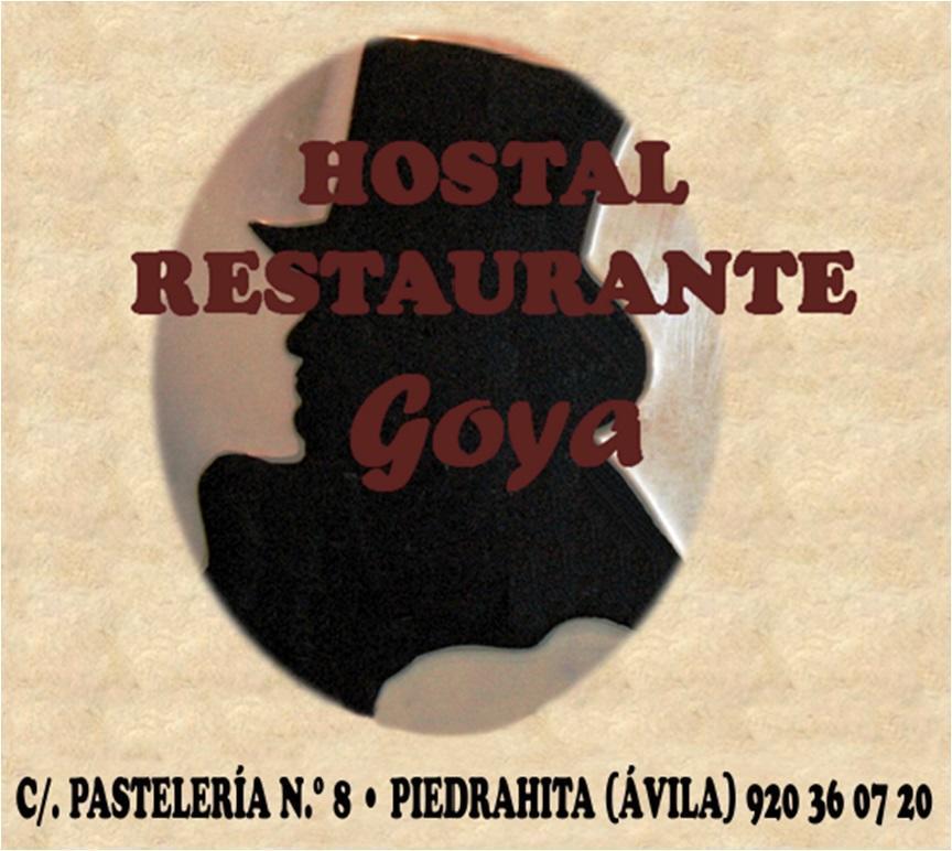 Hostal Restaurante Goya 佩德拉希塔 外观 照片